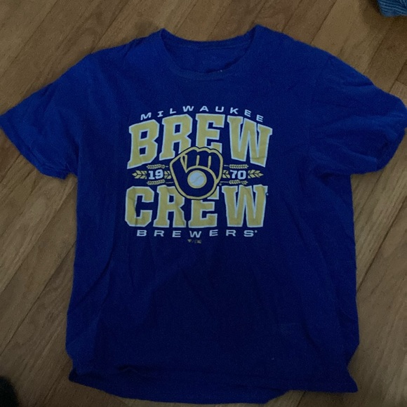 Milwaukee Brewers brew crew medium tee shirt - Picture 1 of 4
